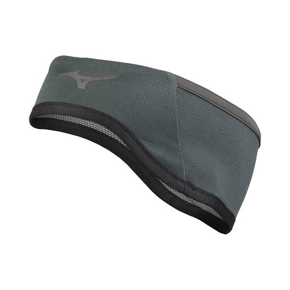 Fascia per capelli Mizuno Running Breath Thermo® Uomo - Nere - 93867-QITH